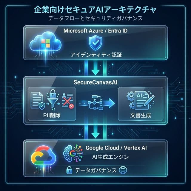 Azure Entra ID と Google Cloud Vertex AI を活用したセキュリティアーキテクチャ